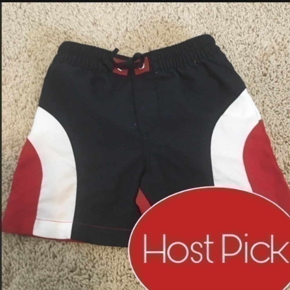 Old Navy Boys swim trunks 3-6 months